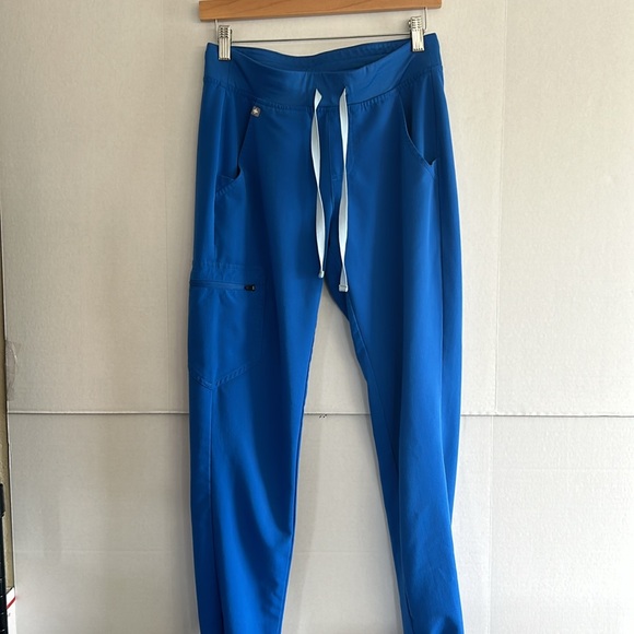 Figs womens scrubs set top S bottoms XS blue technical collection - Picture 5 of 9